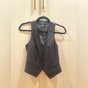 H&M black vest - size 2